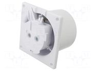 Fan: AC; axial; 230VAC; 93m3/h; 26dBA; ball; 2400rpm; 120x120x89mm ORNO