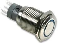 SWITCH, DPCO, 3A, 250VAC, BLUE RING