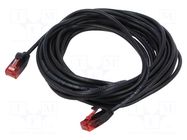 Patch cord; U/UTP; Cat: 6; RJ45 plug,both sides; stranded; Cu; 7.5m GOOBAY