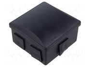 Enclosure: junction box; X: 80mm; Y: 80mm; Z: 40mm; ABS,polystyrene PAWBOL