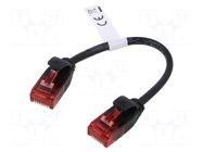 Patch cord; U/UTP; Cat: 6; RJ45 plug,both sides; stranded; Cu; PVC GOOBAY