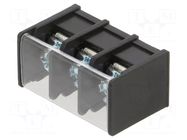 Connector: terminal block; YK; 15A; 300V; terminal; PIN: 3; angled AMPHENOL ANYTEK