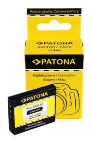 Battery Fuji FinePix F50fd FinePix 100fd Fuji NP50 NP-50, PATONA