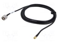 Cable-adapter; 50Ω; 3.05m; Colour: black MOBILEMARK