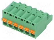 Connector: pluggable terminal block; plug; female; HW; 10A; 300V AMPHENOL ANYTEK