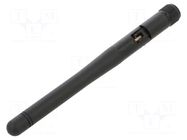 Antenna; WiFi; 3dBi; linear; angular,twist-on,vertical; 50Ω JC Antenna