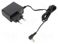 Power supply: switching; mains,plug-in; 12VDC; 1.33A; 16W; 84% ESPE