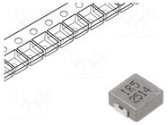 Inductor: wire; SMD; 1.5uH; ±20%; P; 7.1x6.6x2.8mm JANTEK