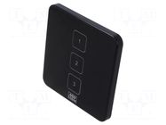 Control panel; flush mount; DTP-2xx; -20÷50°C; No.of butt: 3 MEAN WELL