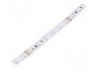 Programmable LED tape; RGB; 5050; LED/m: 60; 12mm; white PCB; IP20 IPIXEL LED