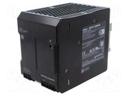 Power supply: switching; for DIN rail; 480W; 24VDC; 20A; 85÷264VAC OMRON
