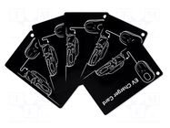Module: RFID Card; charging electric cars; Kit: RFID Card x5 QOLTEC