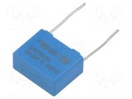 Capacitor: polypropylene; X2; 330nF; 630VDC; 305VAC; 18x14x8mm; THT EPCOS / TDK