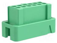 Connector: wire-wire/PCB; plug; female; PIN: 12; Gecko; 2A; 450V HARWIN