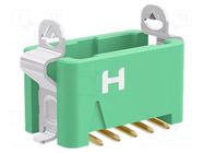 Connector: wire-wire/PCB; socket; male; PIN: 10; Gecko; 2A; 450V HARWIN