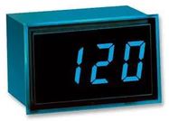 VOLTMETER, LED, BLUE, 2-WIRE, DC