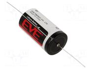 Battery: lithium; D; 3.6V; 19000mAh; non-rechargeable; axial EVE BATTERY