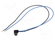 Microswitch SNAP ACTION; SPST-NO; OFF-(ON); Pos: 2; D2EW-R; IP67 OMRON Electronic Components