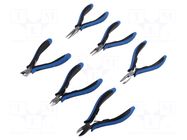 Kit: pliers; for gripping and cutting,universal,locking; ESD GEDORE