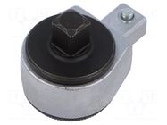 Wrench tip; torque,socket spanner; 3/8"; Teeth: 72 GEDORE
