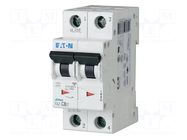 Circuit breaker; 230/400VAC; Inom: 3A; Poles: 2; Charact: S; 10kA EATON ELECTRIC