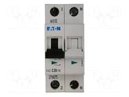Circuit breaker; 230/400VAC; Inom: 3A; Poles: 1+N; Charact: B; 15kA EATON ELECTRIC