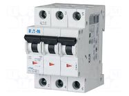 Circuit breaker; 230/400VAC; Inom: 10A; Poles: 3; Charact: K; 15kA EATON ELECTRIC