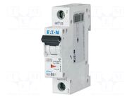 Circuit breaker; 230/400VAC; Inom: 4A; Poles: 1; Charact: B; 6kA EATON ELECTRIC
