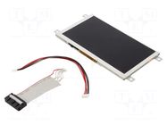 Display: TFT; 5"; 800x480; Illumin: LED; Dim: 137.5x76.6x10.81mm Riverdi