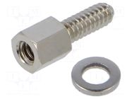 Accessories: threaded head screw; Screw length: 12.7mm TE Connectivity