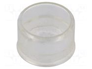 Cover; 45; Ø31.6x25.9mm; silicone; Body: transparent EAO