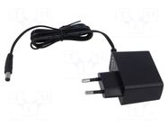 Power supply: switching; mains,plug-in; 12VDC; 1.33A; 16W; 84% ESPE