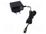 Power supply: switching; mains,plug-in; 12VDC; 1.33A; 16W; 84% ESPE