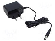 Power supply: switching; mains,plug-in; 12VDC; 1.33A; 16W; 84% ESPE