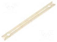 PCB guide; polyamide; natural; L: 119mm; UL94V-2; -40÷85°C KSS WIRING