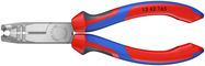 KNIPEX 13 42 165 Stripping Pliers with comfort handles black atramentized 165 mm