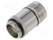 Enclosure for connectors: M23; external thread; Thread: M20x1,5 HUMMEL