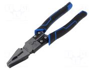 Pliers; universal; 215mm HÖGERT TECHNIK