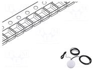 Antenna; GPS,RF; 4dBi; 50Ω; 4.9Hz÷6GHz; RP-SMA MOBILEMARK