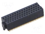Connector: PCB to PCB; SOLC; on PCBs SAMTEC