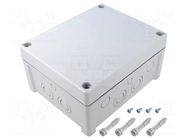 Enclosure: junction box; X: 163mm; Y: 201mm; Z: 98mm; wall mount; ABS FIBOX