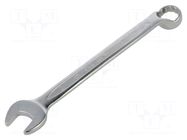 Wrench; bent,combination spanner; 17mm; Chrom-vanadium steel KING TONY
