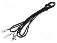 Cable; 3m; DIN plug,Fakra female; Car brand: universal MTA