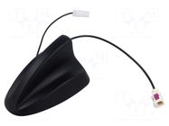 Antenna; automotive,SHARK; AM,FM; universal; 290mm; 12VDC MTA