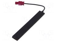 Antenna; automotive,inner; GSM,LTE,UMTS; Fakra; 110mm MTA