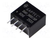 Converter: DC/DC; 3W; Uin: 24VDC; Uout: 5VDC; Iout: 600mA; SIP4; THT GAPTEC Electronic