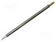 Tip; hoof,bent; 0.5mm; 421°C; for soldering station; SmartHeat® METCAL