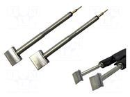 Tip; cutting; 16mm; 366°C; for hot tweezers; 2pcs; SmartHeat® METCAL