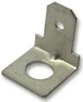 TERMINAL, MALE, SINGLE, 90DEG, PK100