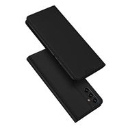 Dux Ducis Skin Pro Case for Samsung Galaxy A14 4G / 5G Cover with Flip Card Wallet Stand Black, Dux Ducis